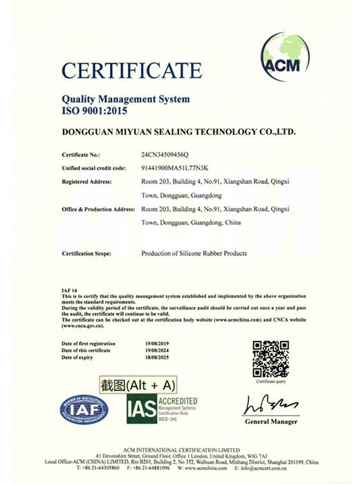 質(zhì)量管理體系（英文版）